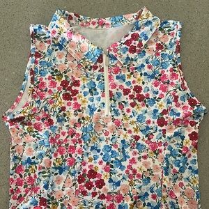 Women’s golf and tennis floral dress
